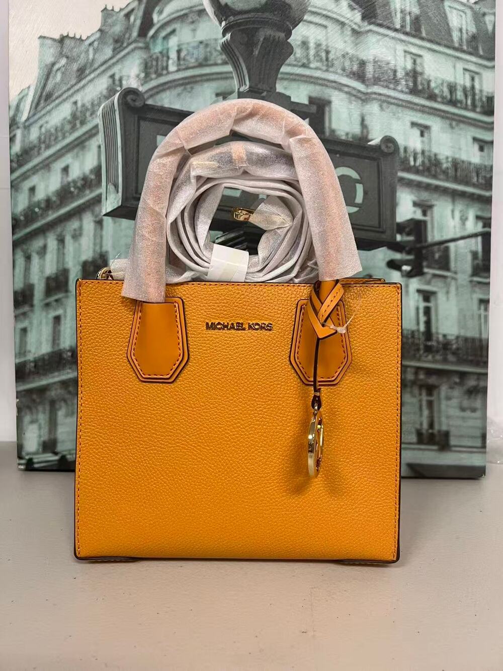Michael Kors 35S1GM9M2L Mercier Series Women's Top Handle Shoulder Bag